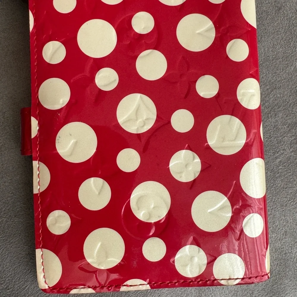 Auth Louis Vuitton Monogram Dots Yayoi Kusama Infinity Agenda PM - Picture 13 of 14